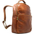 Leather Backpack Floto Italian Corsica Laptop Knapsack Shoulder Bag in Tobacco Brown 2